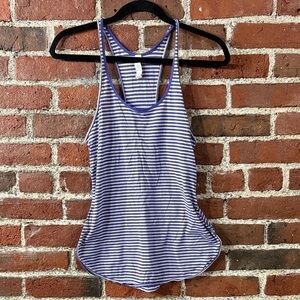 Lululemon Striped Purple Women's Tank Top